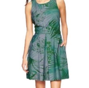 Gap Tropical Print Dress